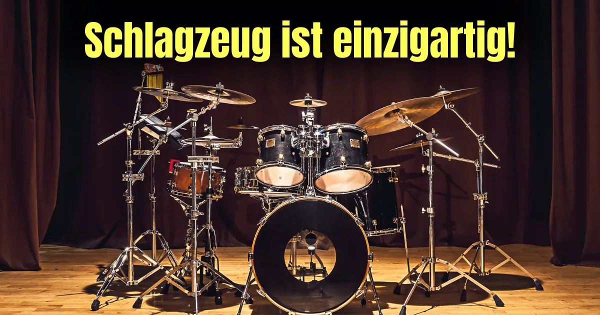 Warum Schlagzeuger besonders sind.